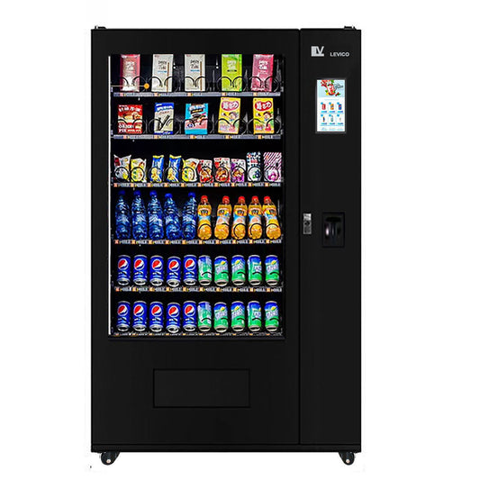 Weston - LE4000C-BK-B Combo Vending Machine With Card reader
